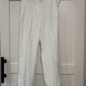 Chico's Size 3 Classic White Women's Travelers Pants